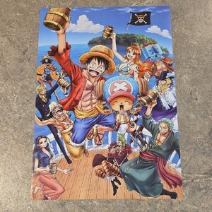 Vibrant Anime Art Poster